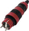 REV 0018211000 Stekker met randaarde Polycarbonaat, Rubber 230 V Rood, Zwart IP44