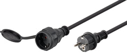 REV 0065259 Stroom Verlengkabel 16 A Zwart 25.00 m H05RR-F 3F 3G 1,5 mm²