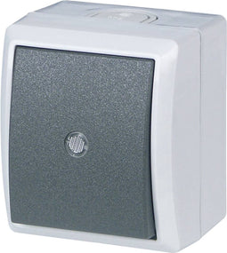 REV 0511641777 Wisselschakelaar Compleet AquaForm Lichtgrijs