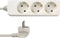 REV 0512248555 stekkerdoos 5 meter 3-voudig Binnen Wit