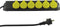 REV 0512469555 Stekkerdoos 6-voudig Zwart, Groen Randaarde stekker 1 stuk(s)