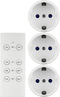 REV Funkschalt-Set Mini 3+1 ws 0085500103 Draadloze schakelaarset 4-delig Binnen 3680 W