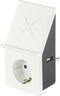 REV USB-laadadapter met Wireless Charging + 1x stopcontact