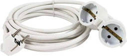 REV Verlengsnoer met 2 stopcontacten, 5 m