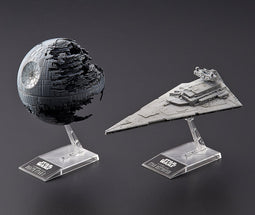Revell 01207 Bandai Death Star II + Imperial Star Destroyer - Star Wars Plastic Modelbouwpakket
