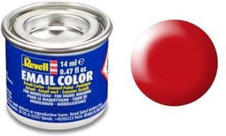 Revell #332 Luminous Red - Satin - RAL3026 - Enamel - 14ml Verf potje
