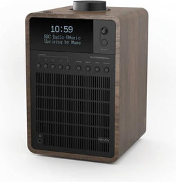 Revo SuperSignal Draagbaar Radio Zwart/Walnoot