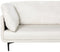 REVSNES - Driezitsbank - Wit - Veganistisch eco-leer