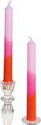 Rex Dip dye kaarsen set van 4 - Roze - Kaars