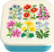 Rex London Back to School set met Drinkfles en Snackdoosjes (3 stuks) - Wild flowers - 600 ml