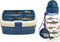 Rex London Lunchbox set met Broodtrommel / Drinkfles - Haai