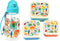 Rex school set met Drinkfles en Snackdoosjes (3 stuks) - Wild wonders