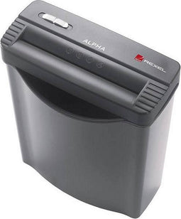 Rexel Alpha P1 Papierversnipperaar P-1 Stroken Voor Thuis/Thuiswerkplek - Invoer tot 5 A4 Vellen - Wit
