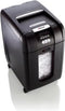 Rexel Autofeed Auto+ 300X Fluisterstille Papierversnipperaar Voor Kantoor - Veiligheidsniveau: DIN P- 4 Snippers - Tot 300 Vellen - Vernietigt Documenten, Cd's, Creditcards, Nietjes En Paperclips - Opvangbak Van 40 Liter - Zwart