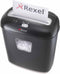 Rexel Duo Papierversnipperaar Voor Thuiskantoor/Thuiswerkplek - P- 3 Snippers - Invoer tot 10 A4 Vellen - Vernietigt Documenten, Creditcards, Nietjes En Paperclips - Opvangbak Van 17 Liter - Zwart