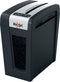 Rexel MC4-SL Stille Papierversnipperaar P-5 Micro - Versnippert 4 Vellen - Voor Thuiskantoor - Zwart