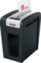 Rexel MC6-SL Stille Papierversnipperaar P-5 Micro - Versnippert 6 Vellen - Voor Thuiskantoor - Zwart