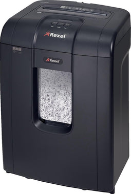 Rexel Mercury RSX1834 Papierversnipperaar met Anti-Vastloop Technologie oor Kantoor En Thuiswerken - DIN P- 4 Snippers - Tot 18 Vellen - Vernietigt Documenten, CD's, Creditcards, Nietjes En Paperclips - Opvangbak: 34 Liter - Zwart