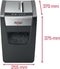 Rexel Momentum M510 Papierversnipperaar P-5 Micro voor Kantoor en Thuiswerken - Invoer tot 10 A4-Vellen - Zwart