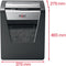 Rexel Momentum M510 Papierversnipperaar P-5 Micro voor Kantoor en Thuiswerken - Invoer tot 10 A4-Vellen - Zwart