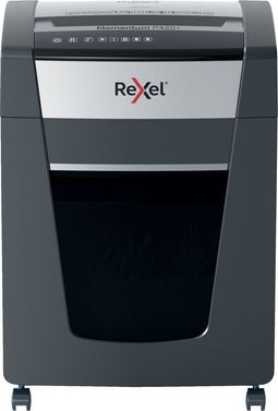 Rexel Momentum P420+ Ultrastille Papierversnipperaar P-4 Snippers voor Kantoor - Vernietigt tot 20 Vellen - Zwart