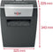 Rexel Momentum X308 Papierversnipperaar - P-3 Cross Cut Snippers - Papierinvoer tot 8 A4-Vel - Zwart