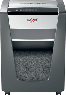 Rexel Momentum X406 Papierversnipperaar P-4 Snippers voor Thuiswerkplek - Invoer tot 6 A4 Vellen - Zwart