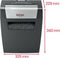 Rexel Momentum X406 Papierversnipperaar P-4 Snippers voor Thuiswerkplek - Invoer tot 6 A4 Vellen - Zwart