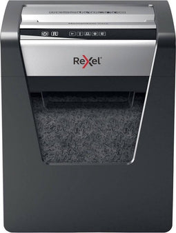 Rexel Momentum X415 Stille Papierversnipperaar P-4 Snippers voor Thuiskantoor of Kantoor - Invoer tot 15 A4-Vellen - Zwart