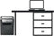Rexel Momentum X415 Stille Papierversnipperaar P-4 Snippers voor Thuiskantoor of Kantoor - Invoer tot 15 A4-Vellen - Zwart