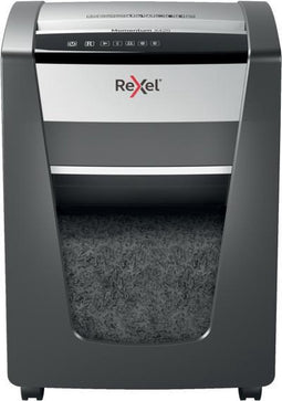 Rexel Momentum X420 Papierversnipperaar voor Kantoor of Thuis - P-4 Snippers - Papierinvoer Tot 20 A4 Vellen - Zwart