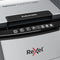 Rexel Optimum AutoFeed+ 100M Fluisterstille Papierversnipperaar P-5 Micro voor Thuiskantoor/Thuiswerkplek - Invoer tot 100 Vellen - Zwart
