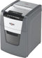 Rexel Optimum AutoFeed+ 100X Fluisterstille Papierversnipperaar P-4 Snippers voor Thuiskantoor/Thuiswerkplek - Invoer tot 100 Vellen - Zwart