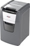 Rexel Optimum AutoFeed+150M Fluisterstille Papierversnipperaar P-5 Micro voor Thuiskantoor/Thuiswerkplek - Invoer tot 150 Vellen - Zwart