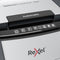 Rexel Optimum AutoFeed+ 150X Fluisterstille Papierversnipperaar P-4 Snippers voor Thuiskantoor/Thuiswerkplek - Invoer tot 150 Vellen - Zwart
