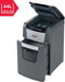 Rexel Optimum AutoFeed+ 150X Fluisterstille Papierversnipperaar P-4 Snippers voor Thuiskantoor/Thuiswerkplek - Invoer tot 150 Vellen - Zwart