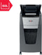 Rexel Optimum AutoFeed+225M Fluisterstille Papierversnipperaar P-5 Micro voor Kantoor - Invoer tot 225 Vellen - Zwart