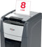 Rexel Optimum AutoFeed+225M Fluisterstille Papierversnipperaar P-5 Micro voor Kantoor - Invoer tot 225 Vellen - Zwart