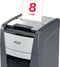Rexel Optimum AutoFeed+ 300M Fluisterstille Papierversnipperaar P-5 Micro voor Kantoor - Invoer tot 300 Vellen - Zwart