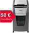 Rexel Optimum AutoFeed+ 300X Fluisterstille Papierversnipperaar P-4 Snippers voor Kantoor - Invoer tot 300 Vellen - Zwart