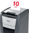 Rexel Optimum AutoFeed+ 300X Fluisterstille Papierversnipperaar P-4 Snippers voor Kantoor - Invoer tot 300 Vellen - Zwart