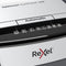 Rexel Optimum AutoFeed+ 50X Fluisterstille Papierversnipperaar P-4 Snippers voor Thuiskantoor/Thuiswerkplek - Invoer tot 50 Vellen - Zwart