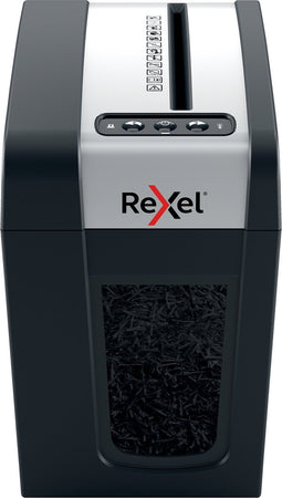 Rexel Secure MC3-SL Fluisterstille Papierversnipperaar P-5 Micro voor Thuis/Thuiswerken - Invoer tot 3 A4-Vellen - Zwart