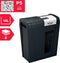 Rexel Secure MC4 Fluisterstille Papierversnipperaar - P-5 Micro- Papierinvoer tot 4 Vellen - Zwart
