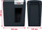 Rexel Secure MC6 Fluisterstille Papierversnipperaar P-5 Micro voor Thuis/Thuiswerken - Invoer tot 6 Vellen - Zwart