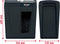 Rexel Secure X10 Stille Papierversnipperaar P-4 Snippers voor Thuis - Invoer tot 10 Vellen - Zwart