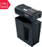 Rexel Secure X8-SL Fluisterstille Papierversnipperaar P-4 Snippers voor Thuis/Thuiswerken - Invoer tot 8 Vellen - Zwart