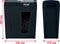 Rexel Secure X8 Stille Papierversnipperaar P-4 Snippers voor Thuis/Thuiswerken - Invoer tot 8 Vellen - Zwart
