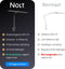Nolt Superlight™ - Bureaulamp Dimbaar LED - 4 Lichtkleuren - Zwart