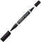 Permanente markeerstift Staedtler Lumocolor 348 Zwart (10 Stuks)